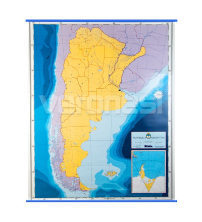 Mapa Mudo Argentina
