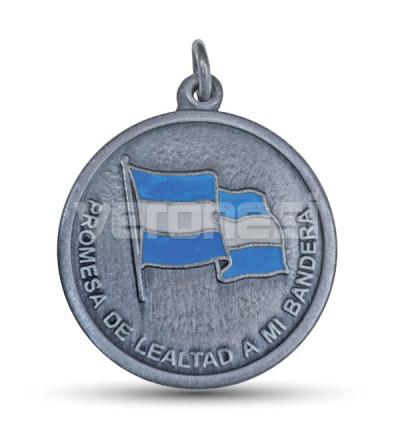Medalla P.v. Promesa Bandera 32 Mm
