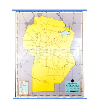 Mapa Mudo Córdoba