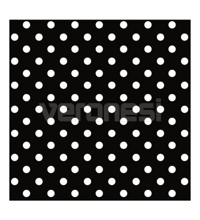Papel C/lunares Negro