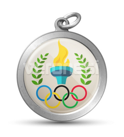 Medalla Resinada Olimpica