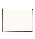 Pizarra Blanca 80x120  Cm. Marco Plastico 12mm