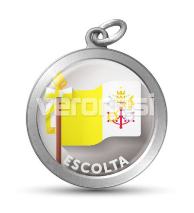 Medalla Resinada Escolta Papal