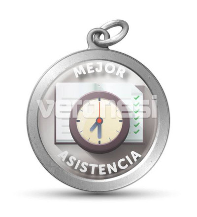 Medalla Resinada Mejor Asistencia