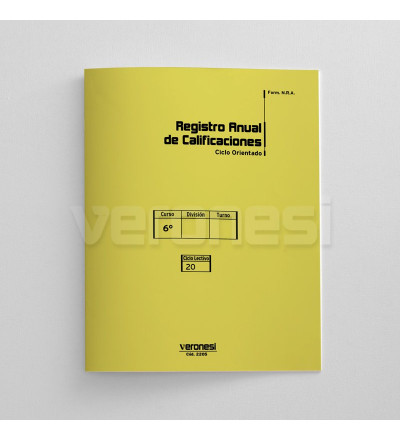 Registro Anual Etapa CO 6° Año