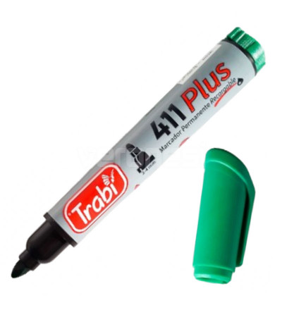 Marcador permanente Verde