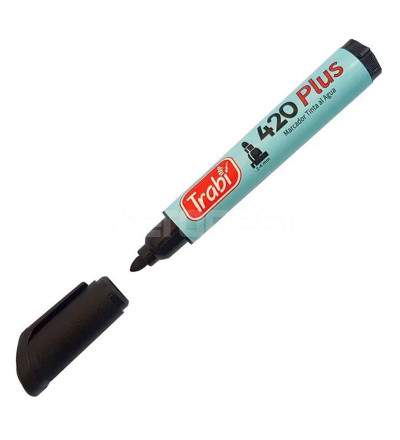 Marcador al agua Negro